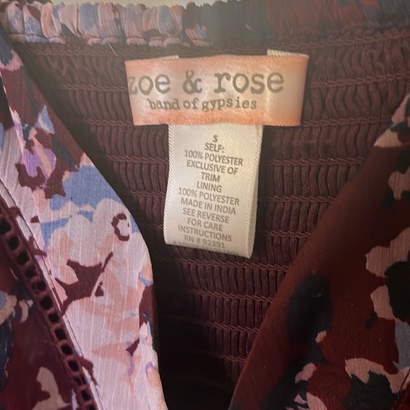 TILLY’s Floral Mini Dress ~ Small - Picture 3 of 5